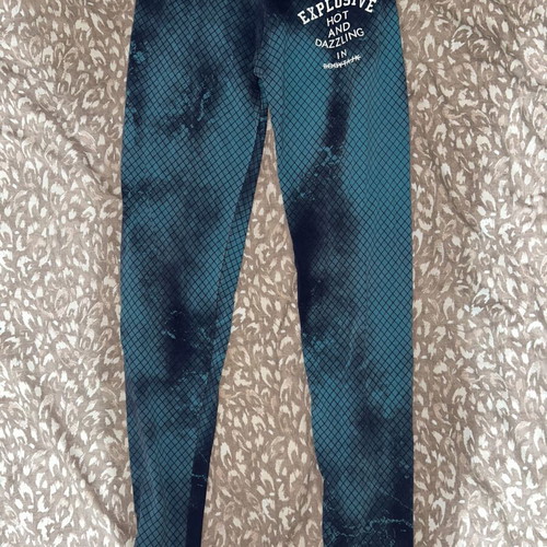 Body Talk leggings like new, blue