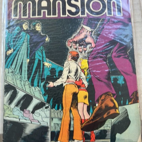 The Witching Hour comic book used, dark mansion and sinister secrets