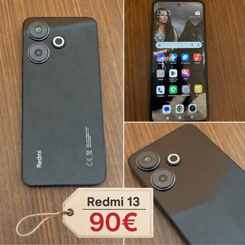 Redmi 13 smartphone like new, Android system, 16GB storage