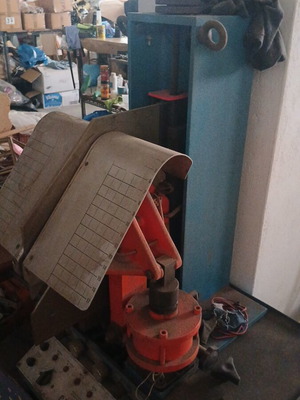 Olympia leather cutting press like new, embossing and slitting machine