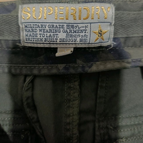 Superdry slim cargo pants like new, size L