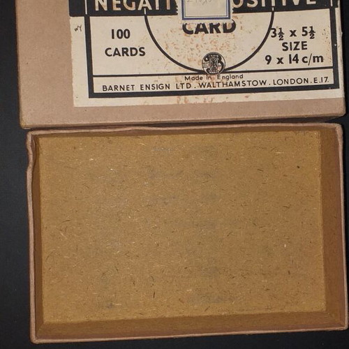 Barnet photographic paper collectible box cardboard