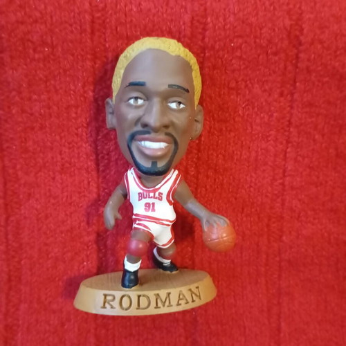 Corinthian basketball collectible figure like new, Dennis Rodman