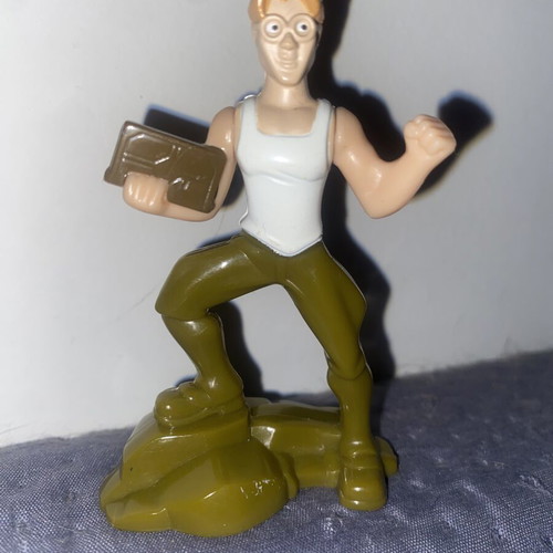 Milo Thatch Disney Atlantis collectible figure used McDonald's 2001