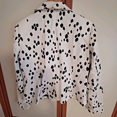 Michael Kors women's jacket like new, size L, black and white