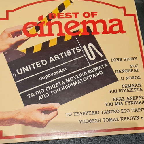 Vinyl Best of Cinema used, record with movie music themes