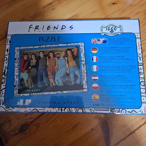 F.R.I.E.N.D.S puzzle new, 1000 pieces, collectible vintage design