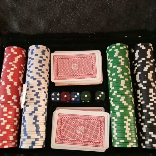Casino bag used, leather