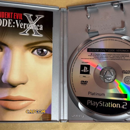 Resident Evil Code Veronica X PS2 game