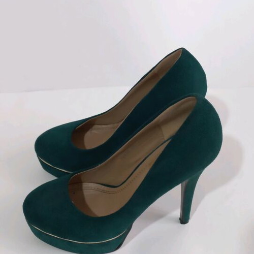 Women's shoes like new, size 38, green