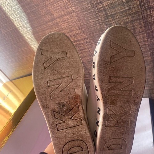 DKNY sneakers used, white, size 38, athletic