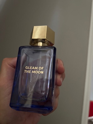 Gleam Of The Moon perfume bottle used, Zara