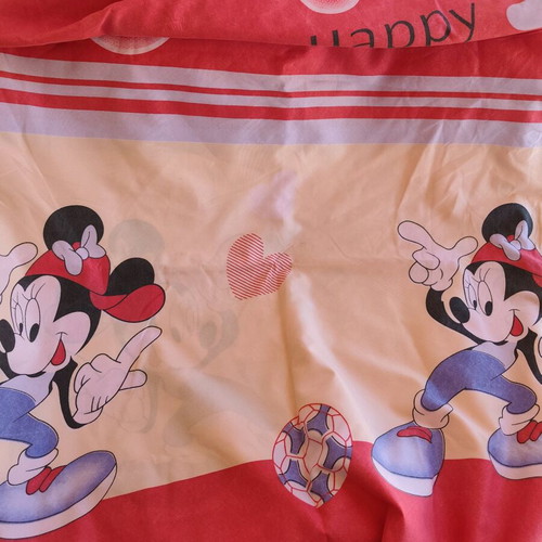 Duvet covers, sheets and pillowcases used for single bed, set of 2