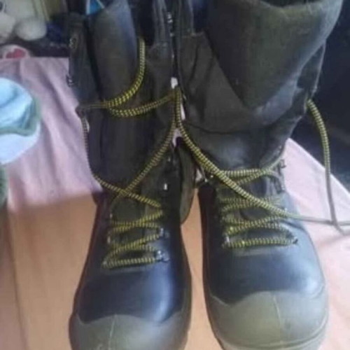 Black Boots size 44 new, unworn
