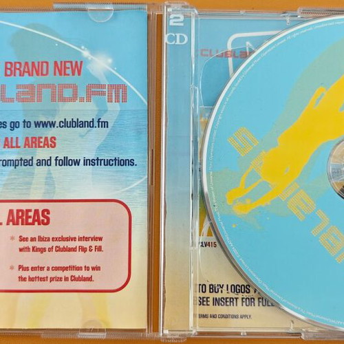 Clubland 5 2CD like new, electronic dance compilation