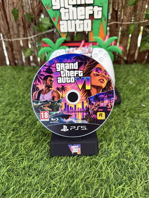 Grand Theft Auto VI custom διακοσμητικός δίσκος με βάση