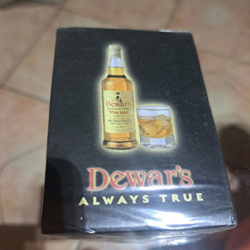 Dewar's playing cards new sealed