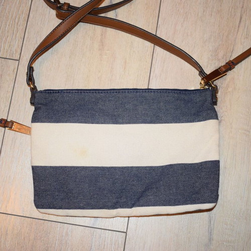 Tommy Hilfiger shoulder bag like new, white and blue