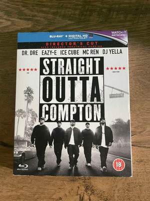 Straight Outta Compton Blu-ray brand new with slipcover