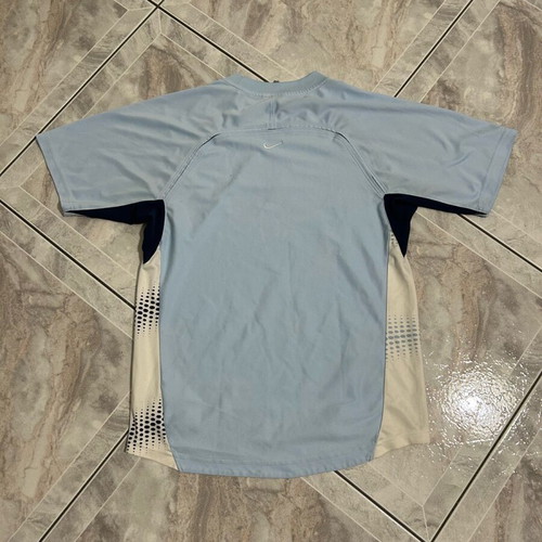 Nike tn vintage short-sleeve shirt like new, white and turquoise, size S