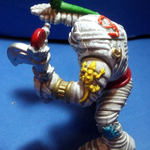 Mattel 2001 Mummy with Snake & Scepter action figure used, vintage