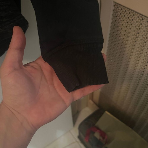 Admiral hoodie black with pocket in the middle like new