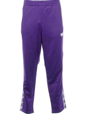 NEW BALANCE- LOGO PRINTED PURPLE TRAINING PANTS MEN
