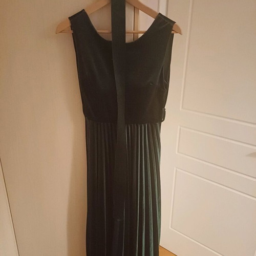 Maxi velvet dresses like new, set of 2, green