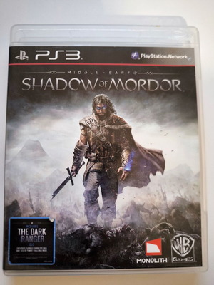 Middle-earth Shadow of Mordor PS3 game used, very good condition