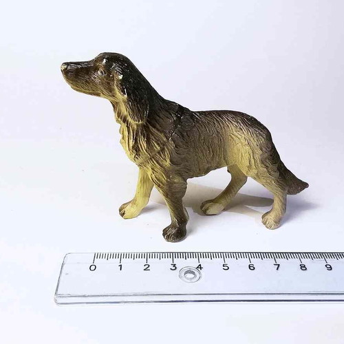 Dog plastic toy figure used