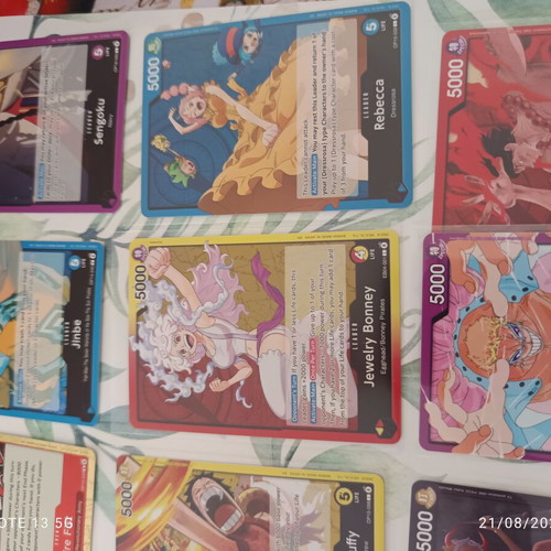 One Piece Panini cards