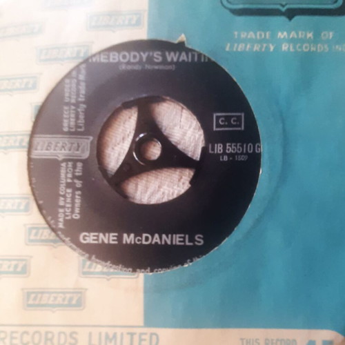 Gene McDaniels Spanish Lace 7" single μεταχειρισμένο, pop