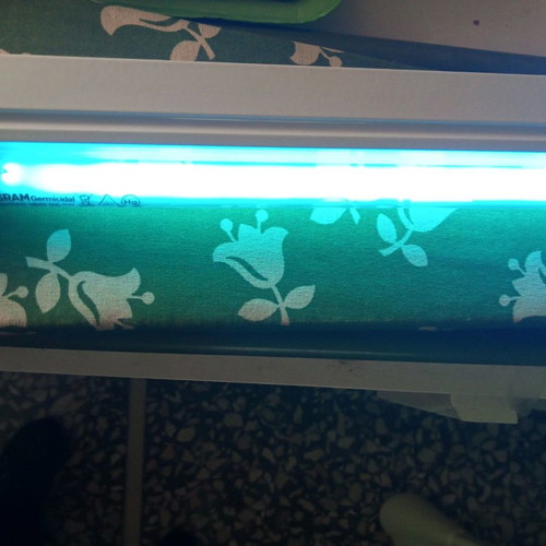 Osram Germicidal Puritec HNS G5 8W UV-C 30cm lamp unused with installation kit