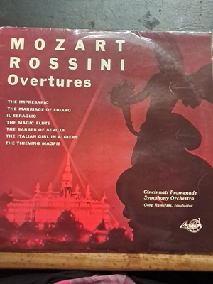 Mozart Rossini Overtures record used, good condition
