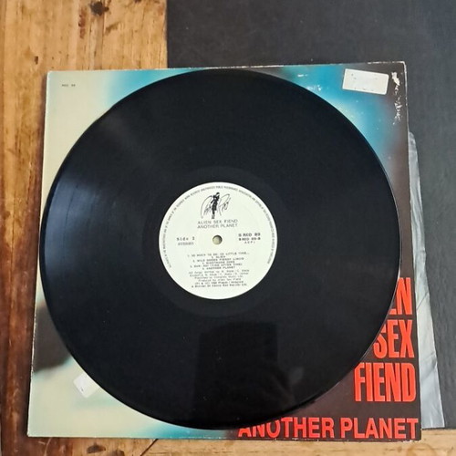 Alien Sex Fiend Another Planet record used, good condition
