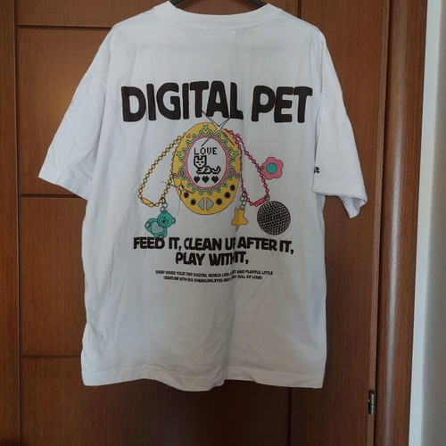 Pull & Bear oversized white T-shirt, size M
