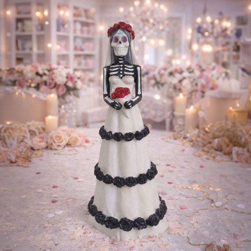 Decorative Gothic Bride of Eternal Love figure new polyresin