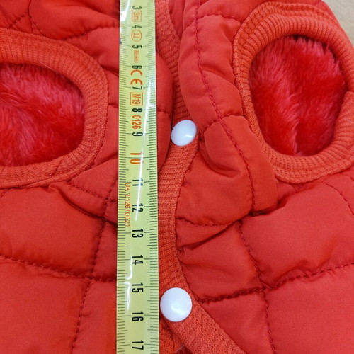 Dog jacket new, size L for up to 6 kg