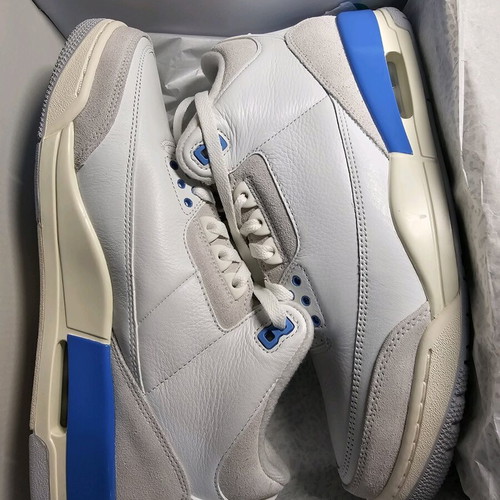 Jordan sneakers new, white and blue, size 45