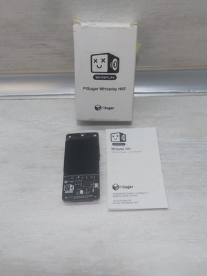 PiSugar Whisplay HAT for Raspberry Pi Zero 2W / Pi 5, audio and display