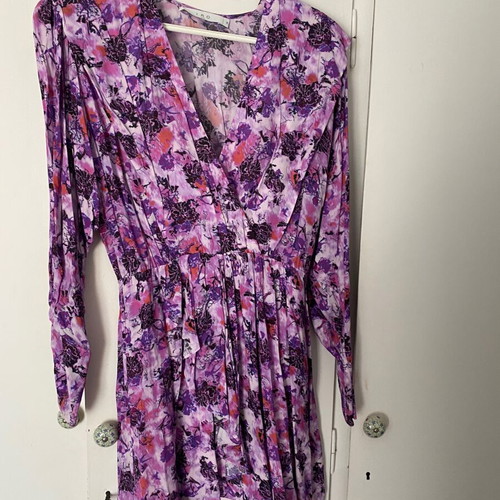 Iro dress purple like new, size M