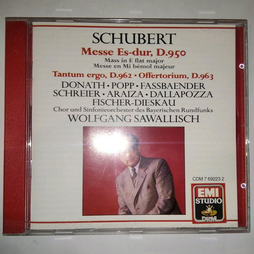 Frans Schubert Messe Es-Dur CD used, classical music