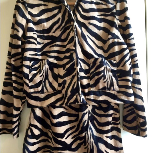 Reclaimed Vintage animal print jacket and skirt set new