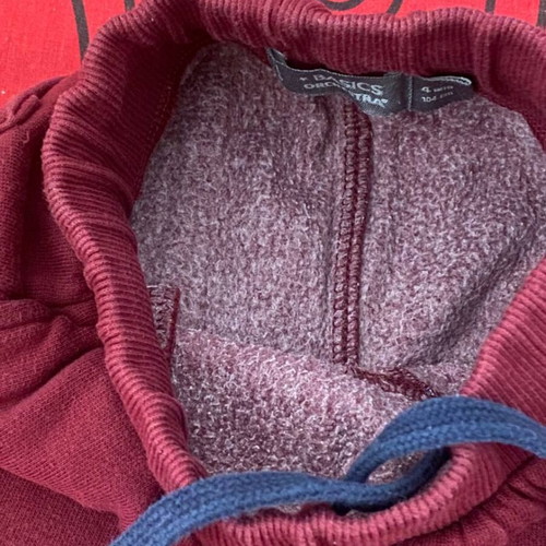 Orchestra Basics kids' tracksuit used, 4 years, burgundy, 104 cm