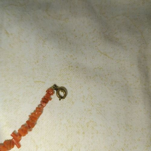 Mediterranean Precious Coral Necklace like new, red