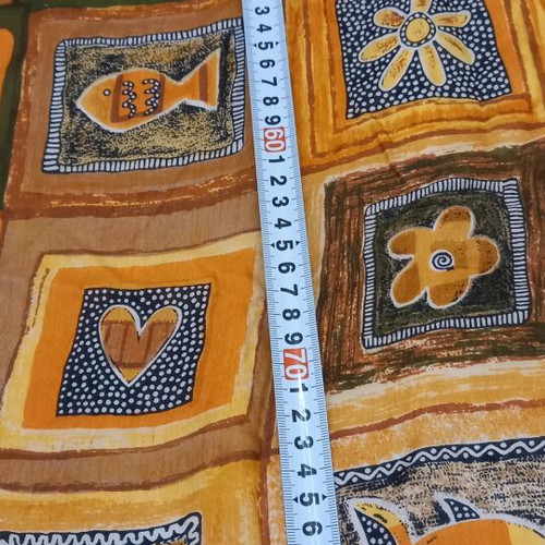Silk scarf new multicolored, 85×85
