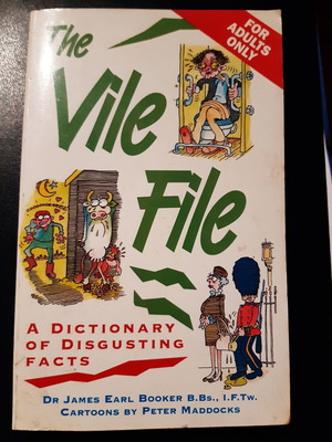 The Vile File book like new, English