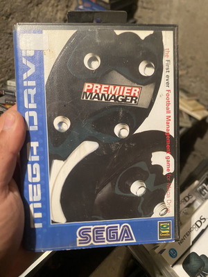 Premier Manager Sega Mega Drive игра като нова, CIB