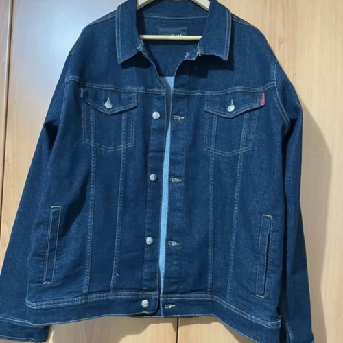 Jean jacket John Richmond size XL slim fit like new, blue