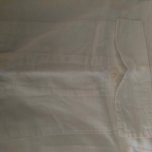 Linen cargo pants unisex like new, white, cotton drawstring